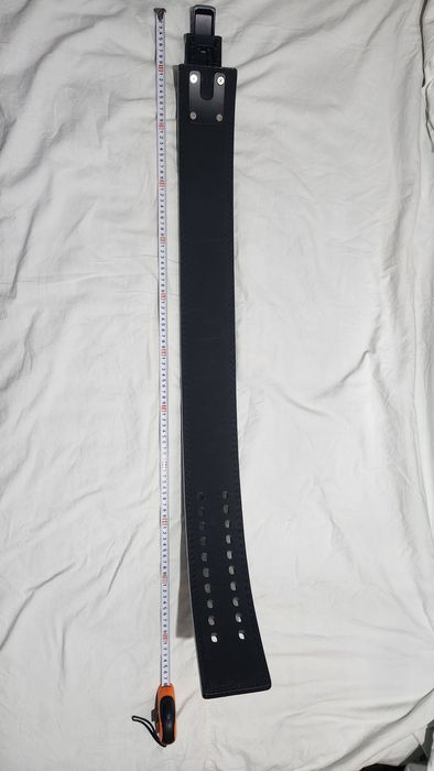 Дебел кожен колан за вдигане на тежести