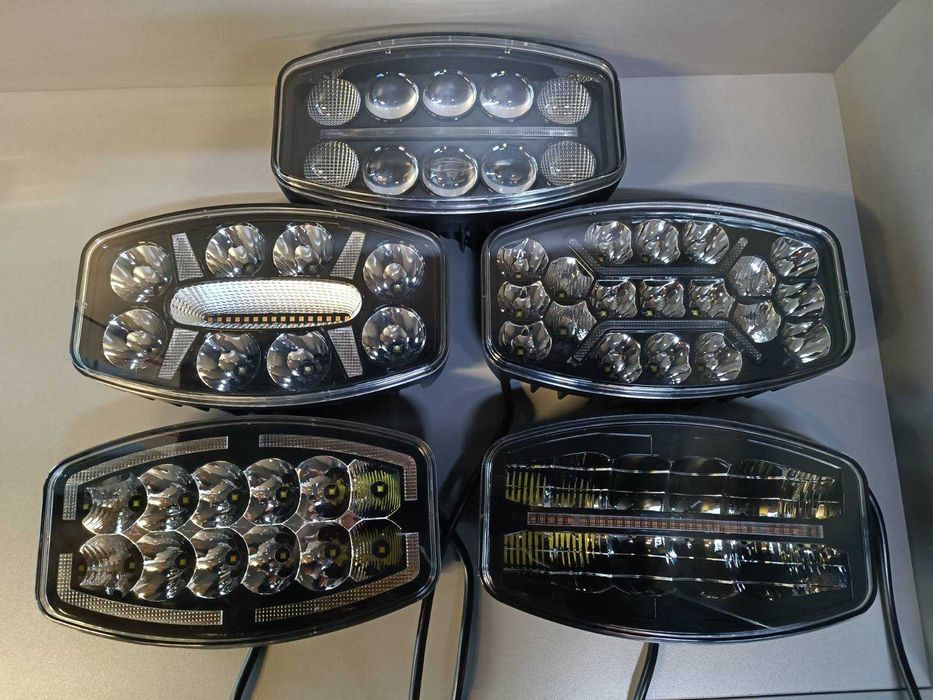 LED мощен диоден фар 12-24V за камиони трактори джипове 10C04