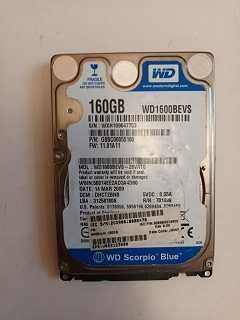 Hard disk laptop 160 Gb WD