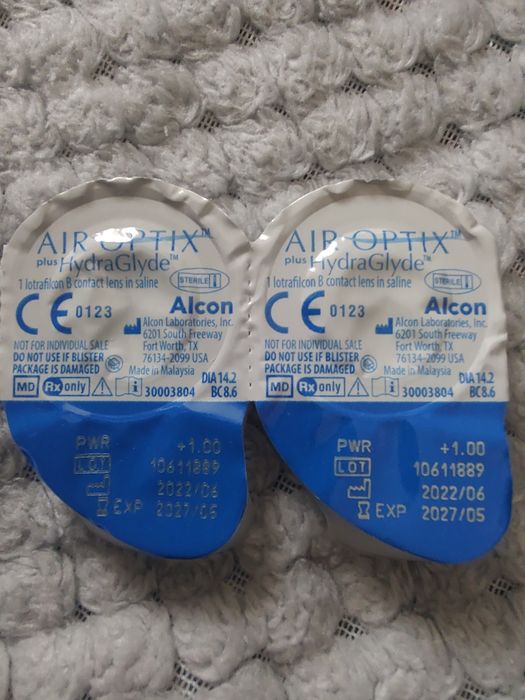 LENTILE de contact +1/+0.5