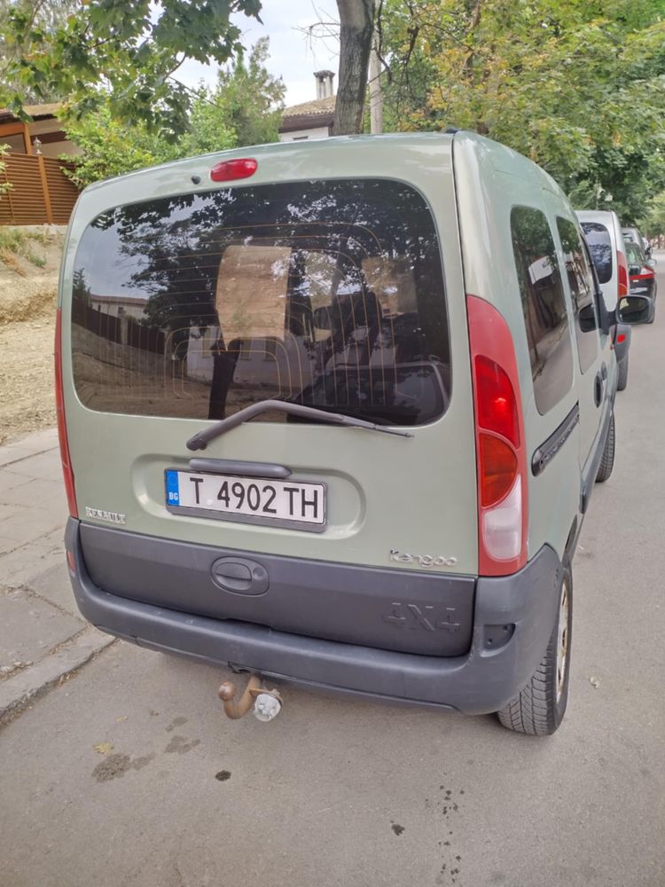Автомобил рено канго 4х4