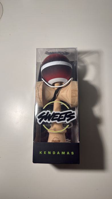 Kendama Broken Shape Horizon Rosu