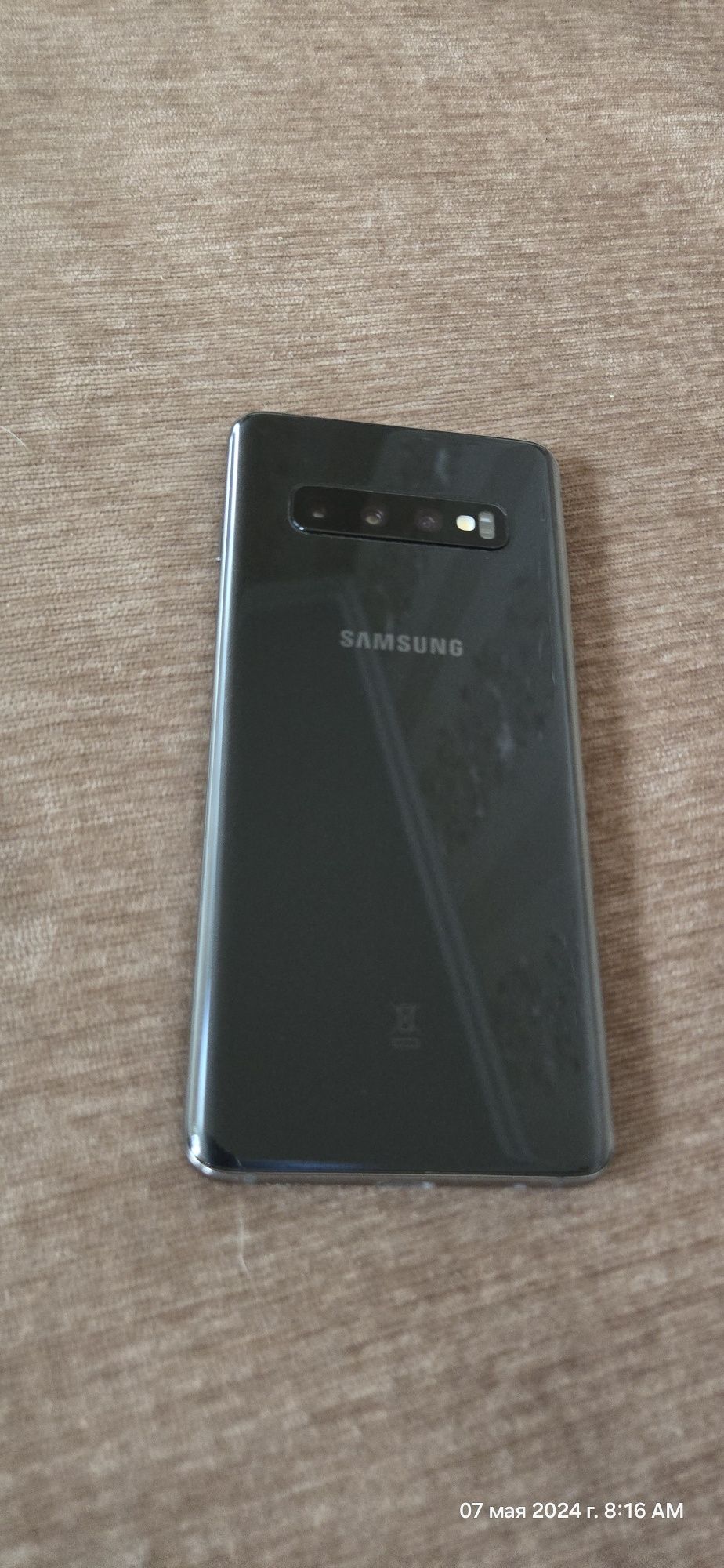 Телефон Samsung Galaxy S10 8/128GB (Snapdragon 855) Ceramic Black