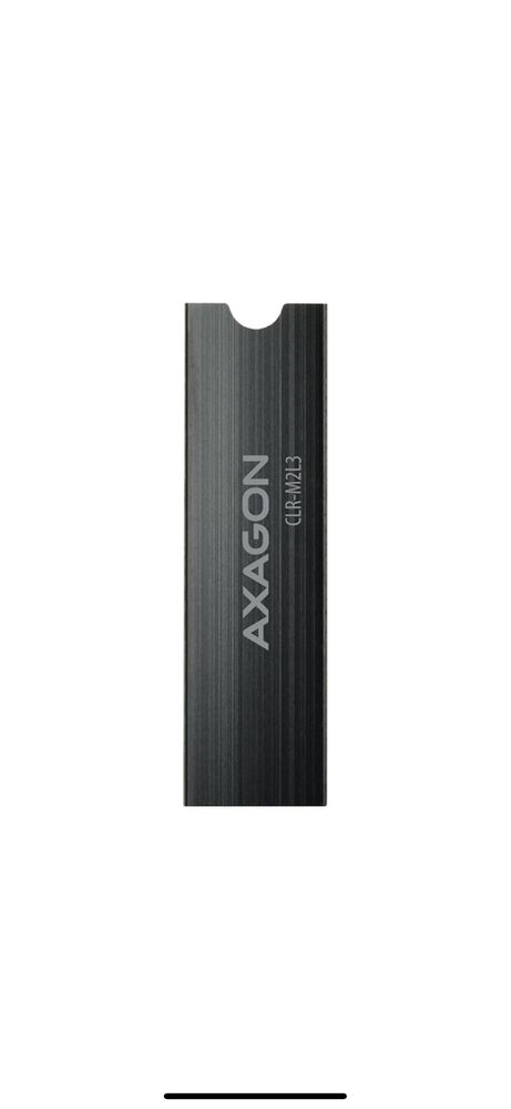 Cooler Pasiv AXAGON pentru SSD M2, 80mm, inaltime 3mm