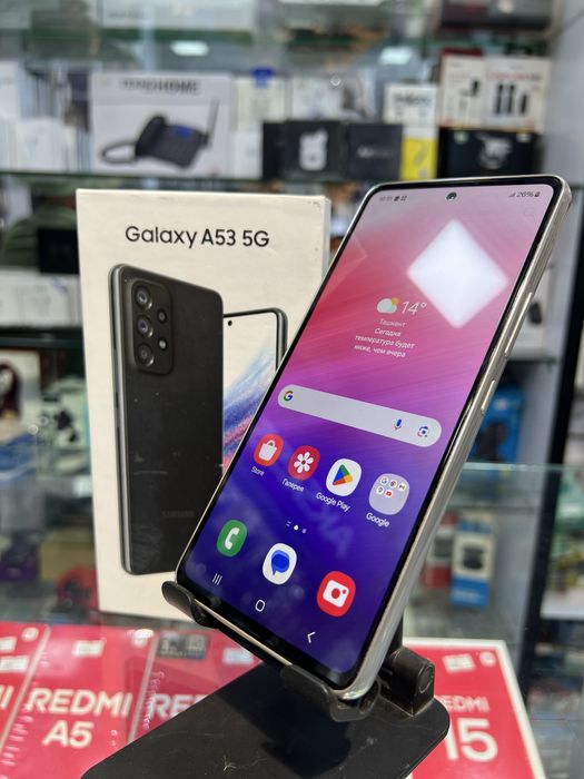 Samsung Galaxy A53  5G  operativ 8 / 128 Gb xotira