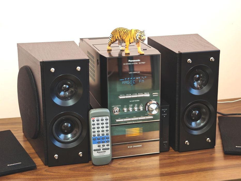 Panasonic SA-PM27. Premium audio system. Estetică de raft. Preț fix !