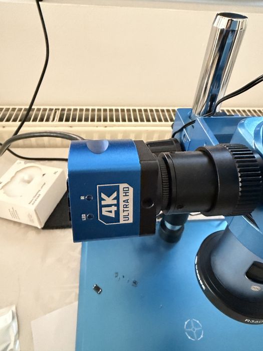 Microscop Sunshine R360 Pro, Albastru cu camera 4K nou