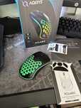 Mouse wireless Aqirys Polaris, 73 grame, fast charge, Multicolor