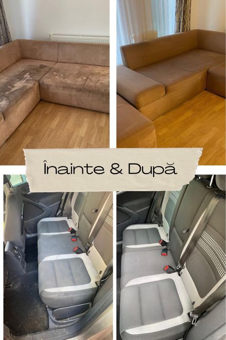 Curatare tapiterie auto si canapele spalare igienizare canapea