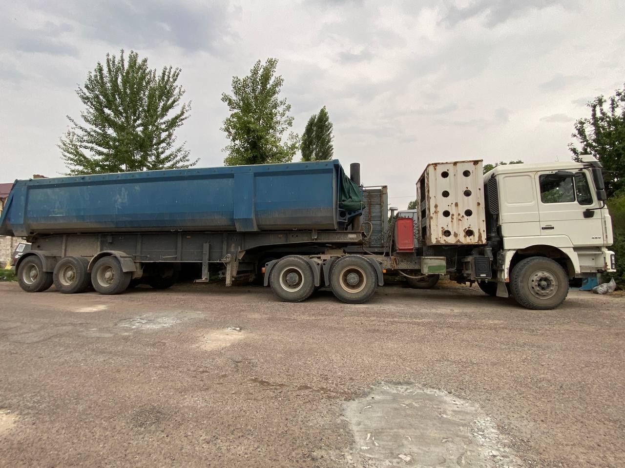 Shacman f3000 тонар