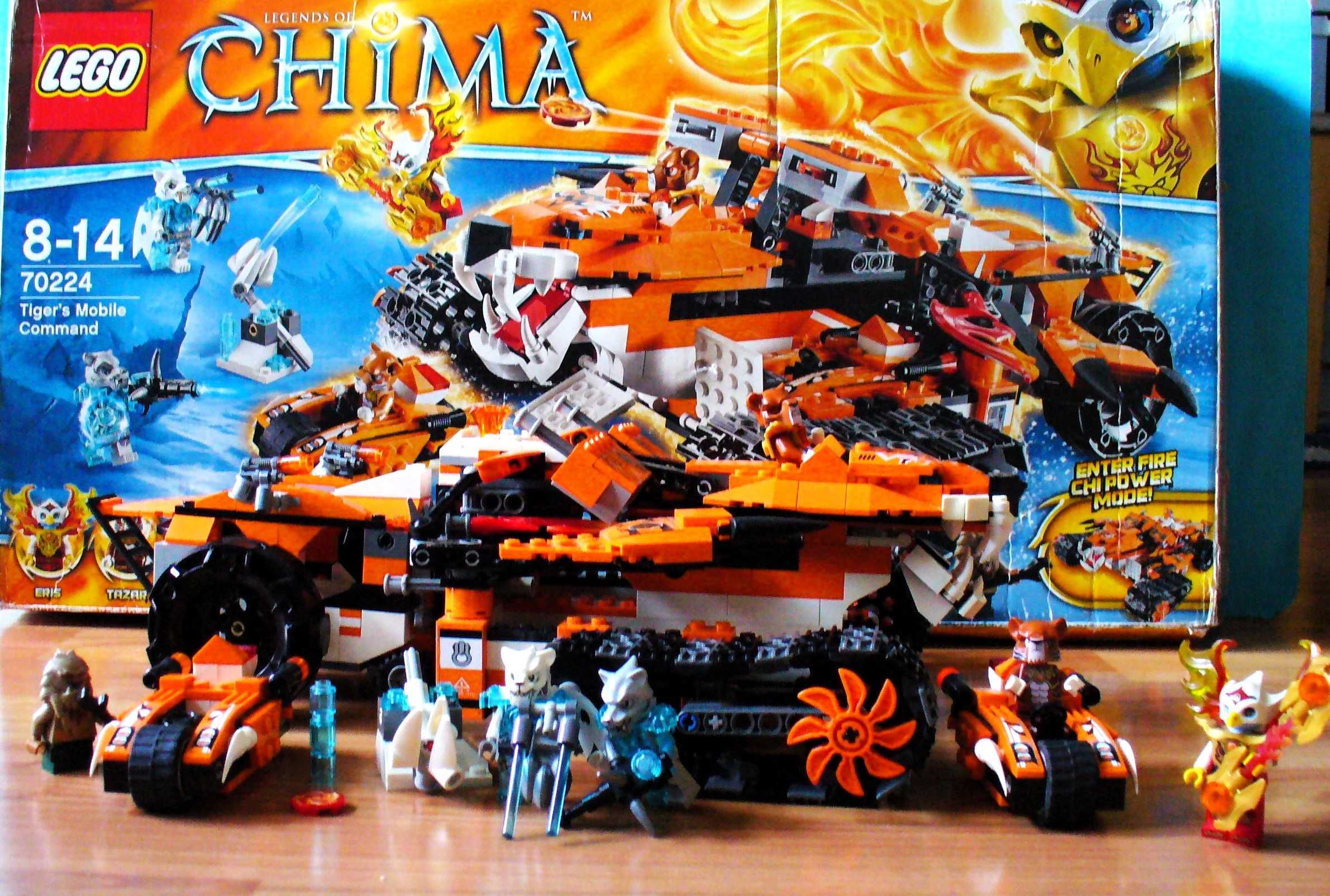 LEGO Legends of Chima 70001,70224, 70143