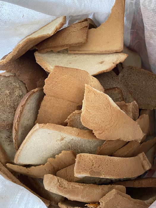 Продам хлеб в мешках