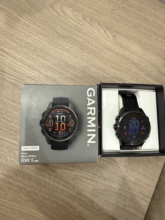 Garmin Fenix 8 AMOLED,Garbon Gray
