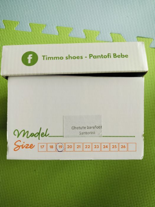 Ghetute Timmo barefoot nr. 18, 19