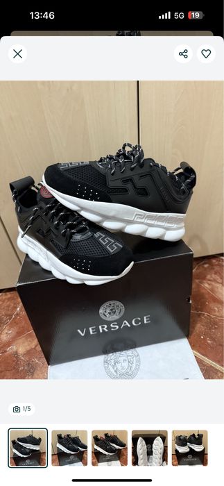Adidasi Versace Chain reaction Calitate premium