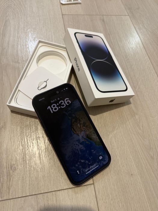 iphone 14 Pro, 128Gb, 81%, full box, folii protectie 2