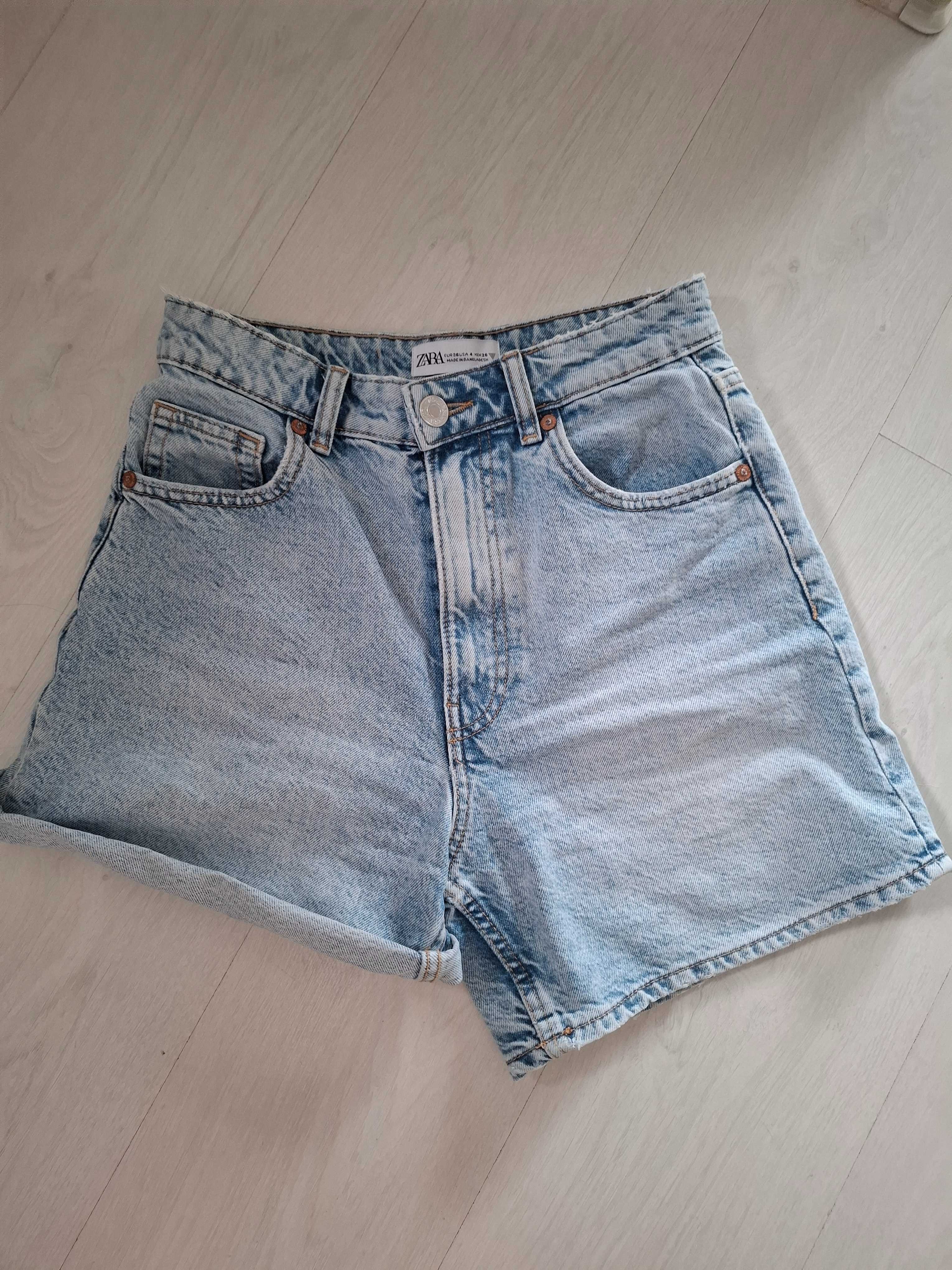 Дамски къси дънки ZARA