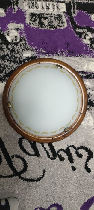 Aplice lemn/sticla impecabile