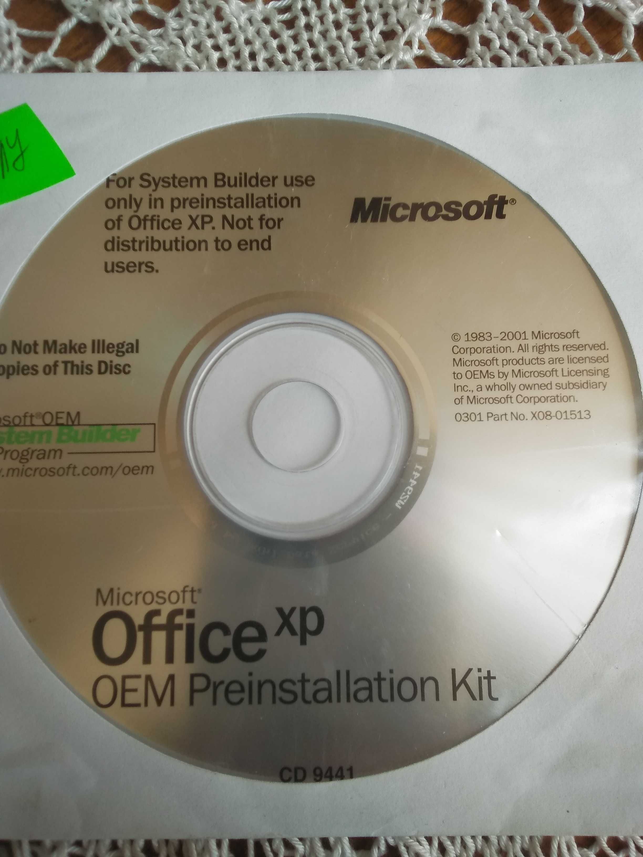 microsoft office xp oem preinstallation kit