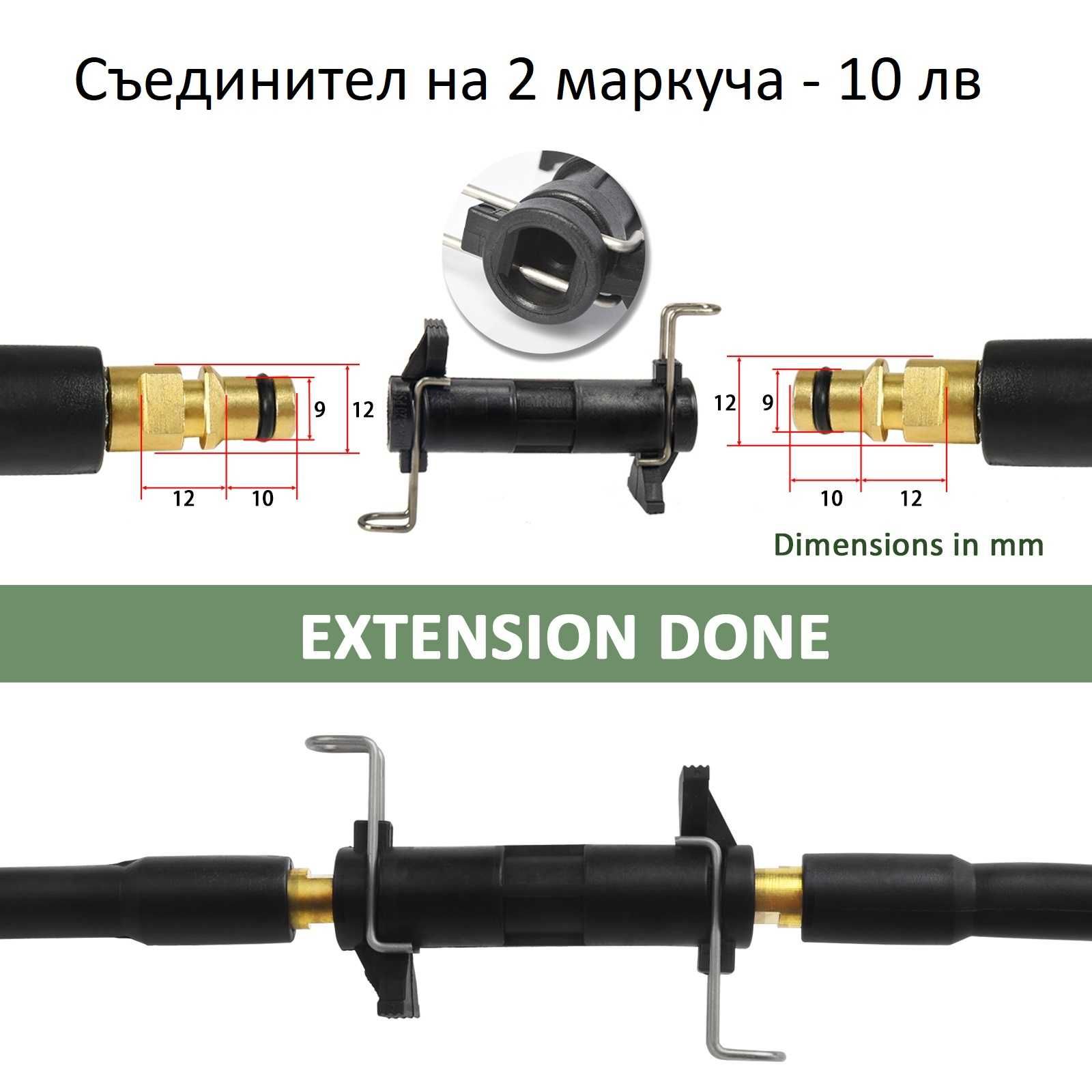 Маркуч за всички видове водоструйки Karcher (КЕРХЕР) K - серията ,НОВ!