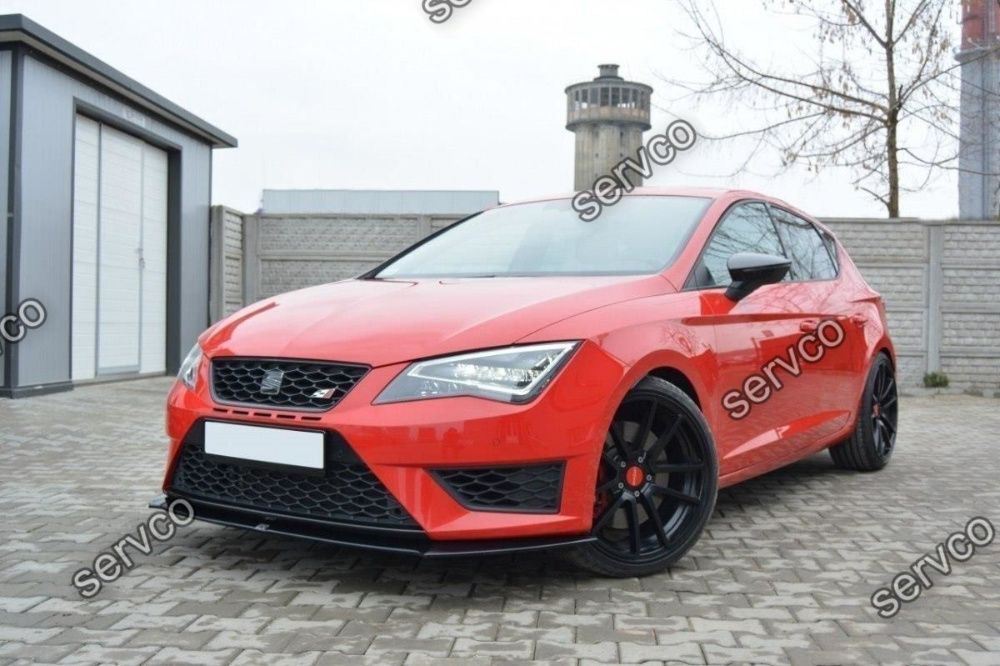 Prelungire fata Seat Leon 5F MK3 Cupra Fr 2012-2016 v1 Maxton Design