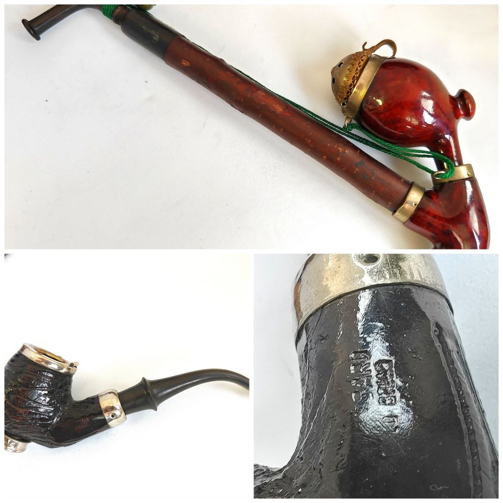 Lot 11 pipe Savinneli, Michelangelo, Bruyere, Gasparini,  Spitfire