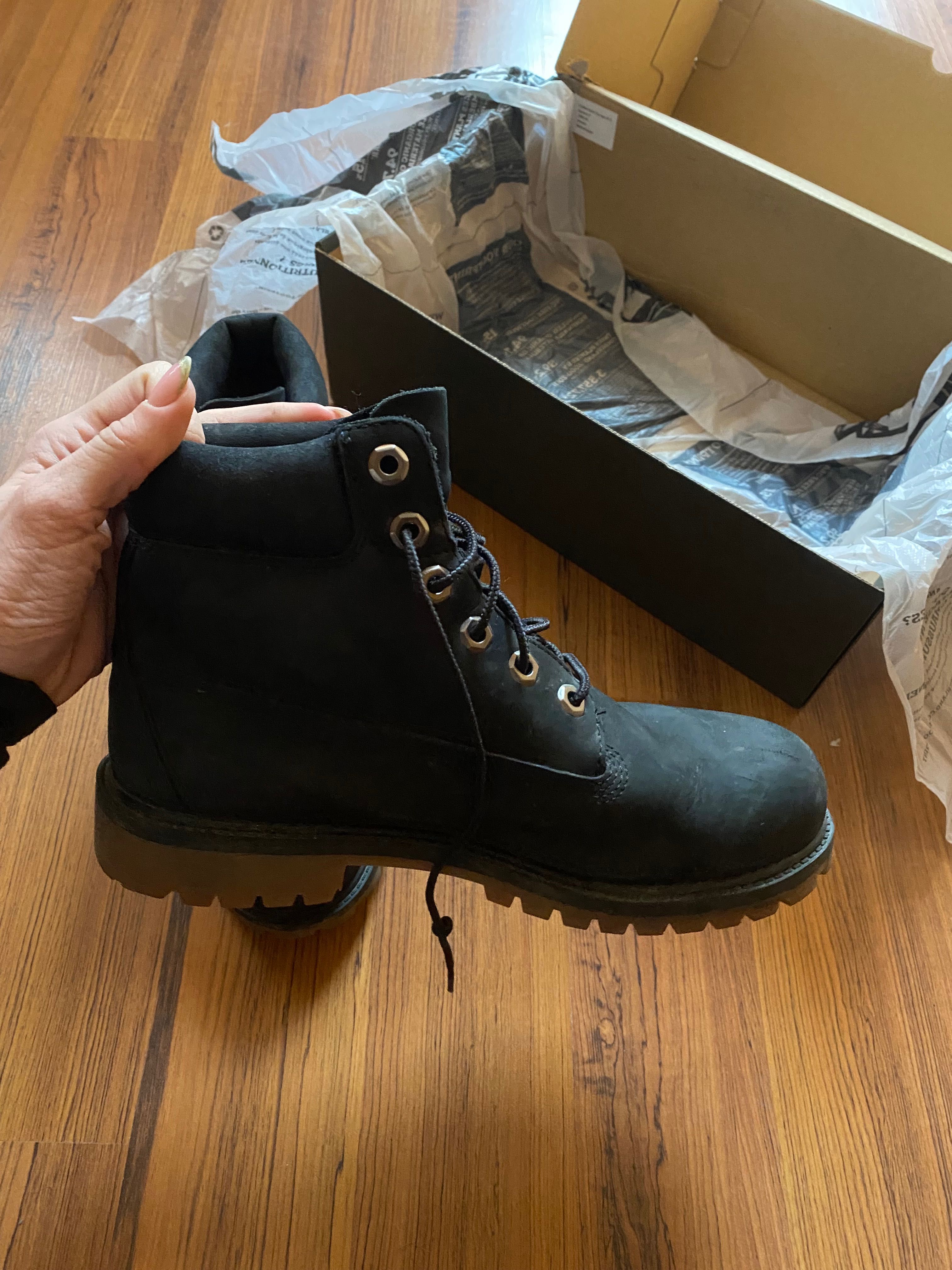 Timberland черни боти