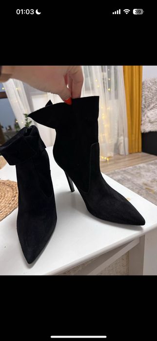 Botine piele intoarsa, 39