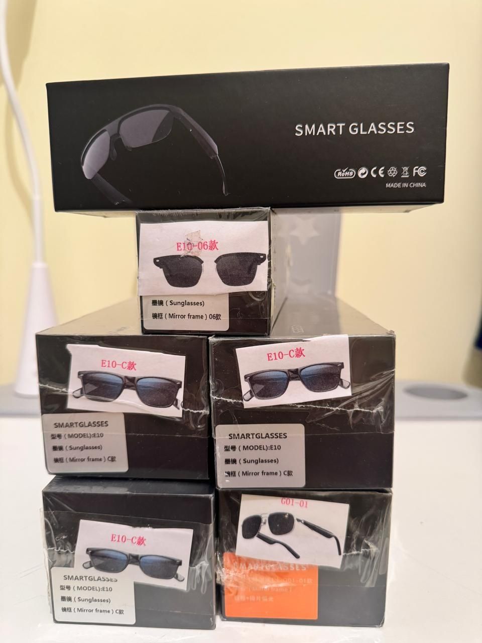 Смарт сағат,смарт көз әинек сымсыз Bluetooth-бен