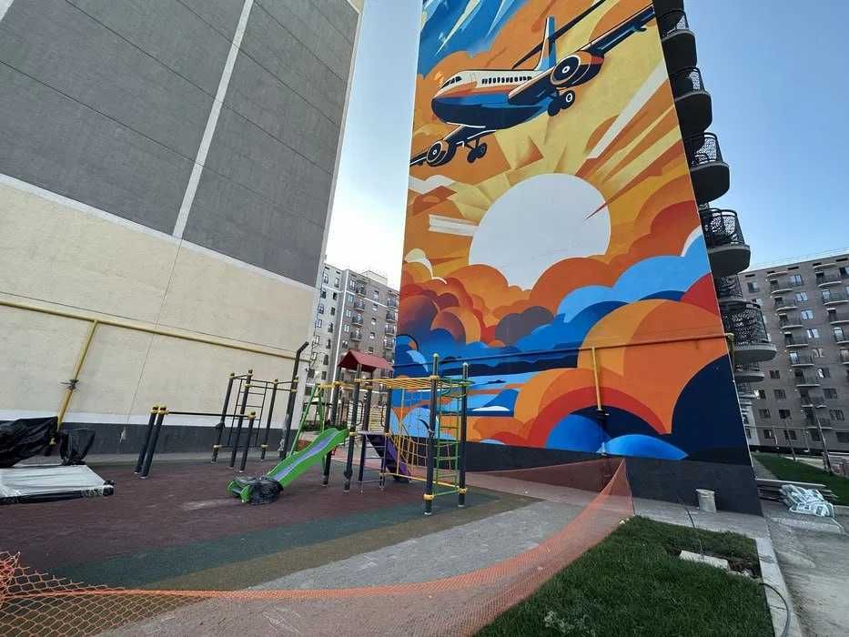 Уютная 1-комнатная квартира в Жк Assalom Havo, 27м2, ор-р Мерто Алмас