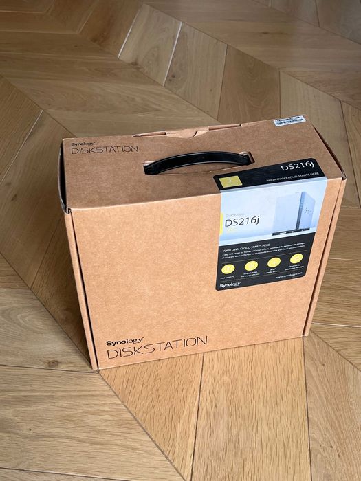 Synology DiskStation DS216j Nas 2x HDD
