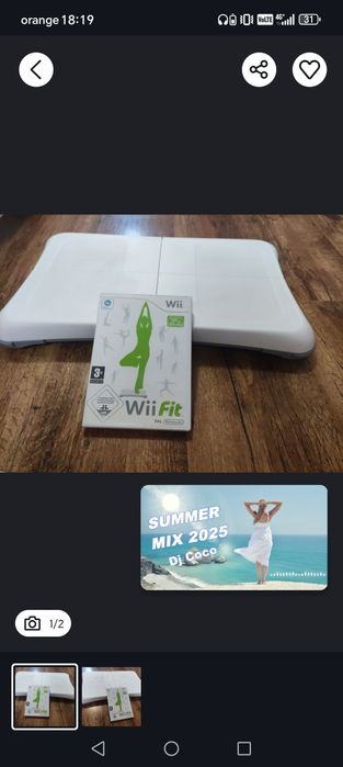 Nintendo Wii balance board+joc