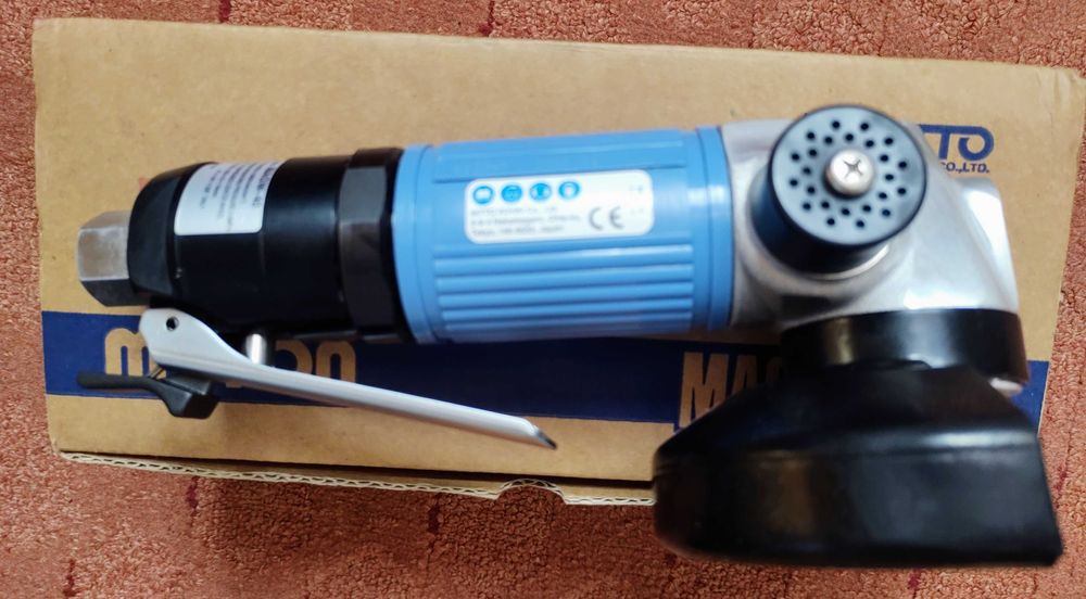 Polizor unghiular pneumatic 12.000 rpm, profesional