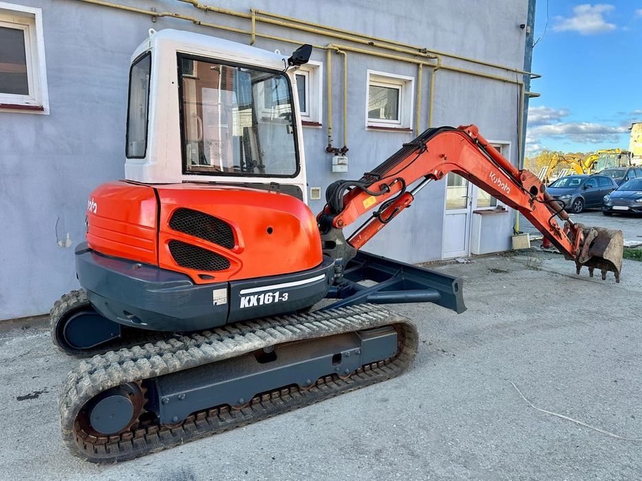 Miniexcavator Kubota KX161-3/6 tone/ 3 cupe