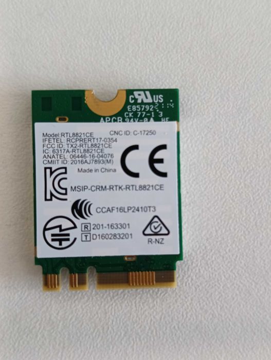 Wifi адаптер, asus wifi 5, 802.11ac, bluetooth 5.0