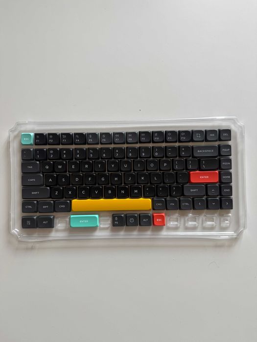 Pachet Tastatura mecanica Nuphy Air75 V2, Bluetooth 5.1, Moss switches