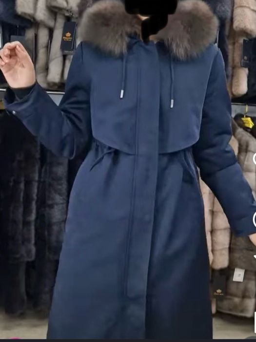 Парка женская в хорошем состоянии