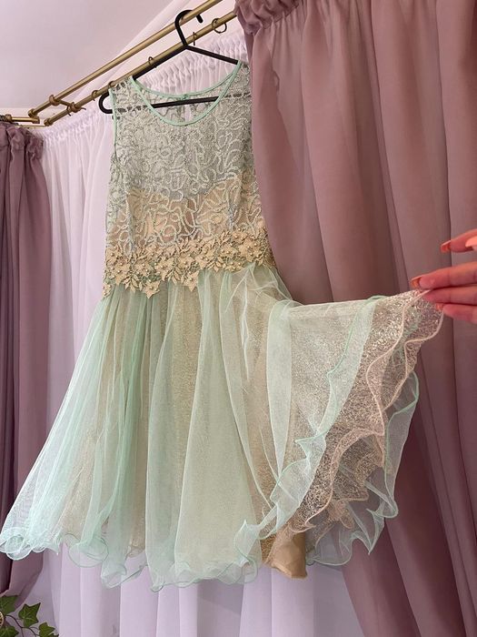 Rochie ocazie /seară S/M aurie