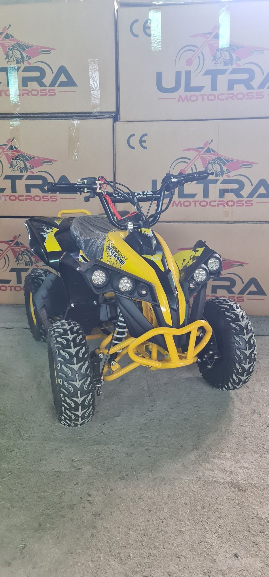 Mini Atv adus din Germania cu motor de 49cc Benzina  copii Renegade