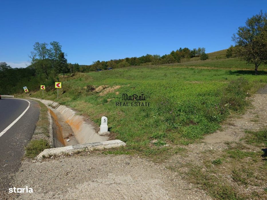 Teren intravilan 8757 mp cu potential turistic si acces direct la E79