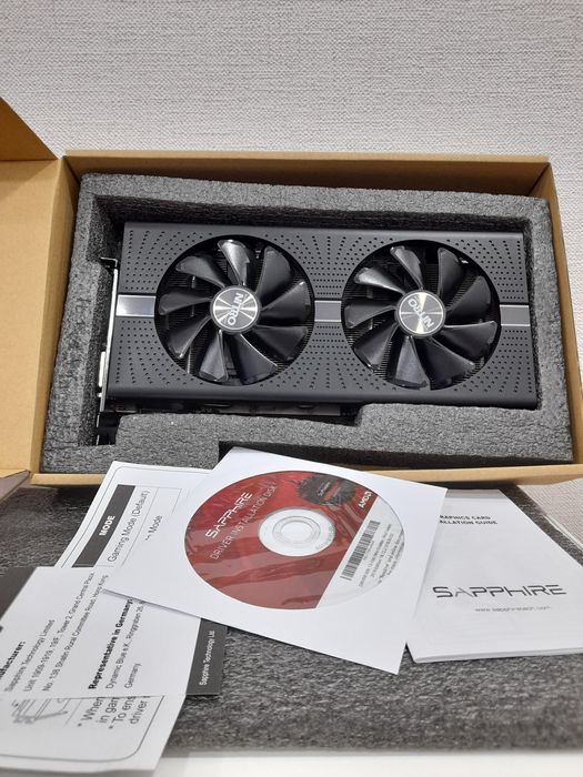 Продам видеокарту SAPPHIRE NITRO+ RX 570 8GB