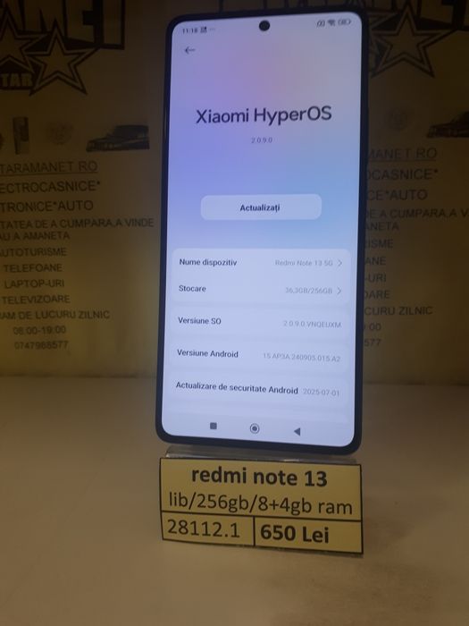 Redmi Note 13 (vl) star amanet