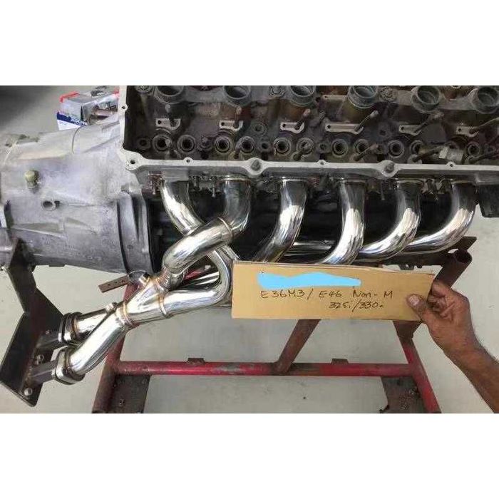 Galerie de Evacuare Din Otel Inoxidabil Serpi BMW E46 E90 E92 L6