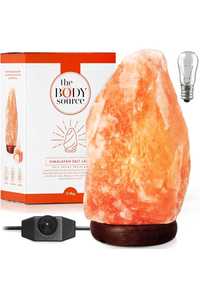 Lampă cu sare de Himalaya The Body Source (2-3 KG) cu dimmer - 100% na