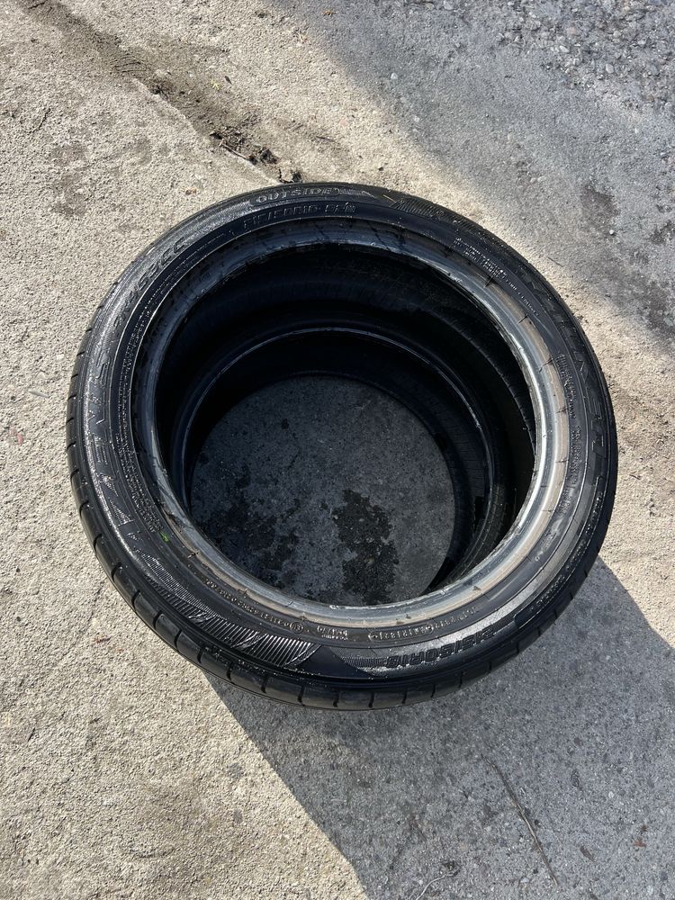 Летни гуми 215/50/18 Falken DOT21 с 7.7 мм грайфер.Цената е за двете .