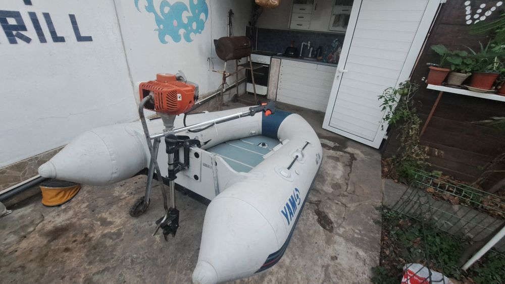 Vand barca cu motor sau schimb