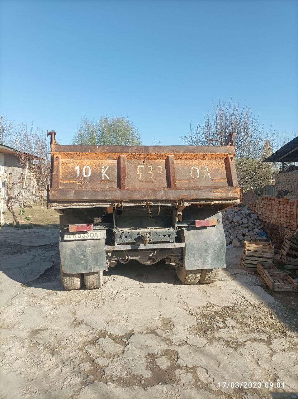 KAMAZ Somasval sotiladi