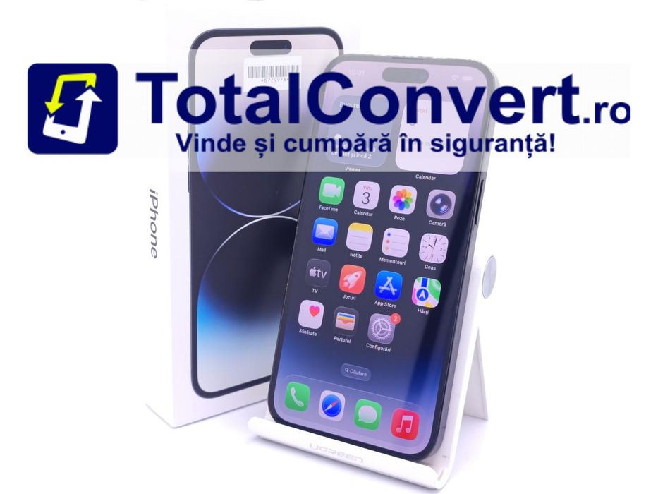 Apple iPhone 14 Pro Max 256GB Deep Purple, Garantie 24 luni | #D87299