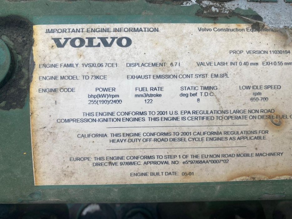 Motor Volvo TD 73 KCE