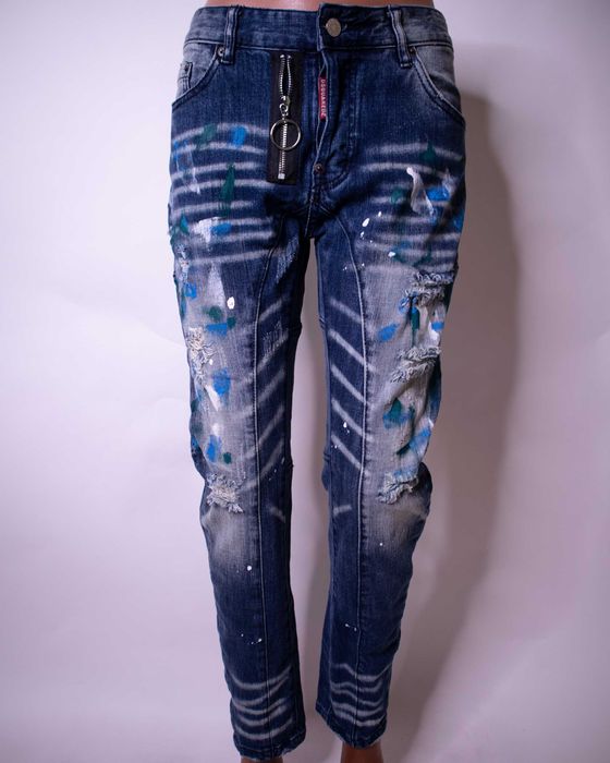 Blugi |- DSQUARED2 -| Denim Collection -|- Club -|- ICON -|- Painted